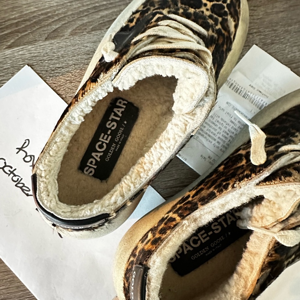 Size 38 golden goose space stars